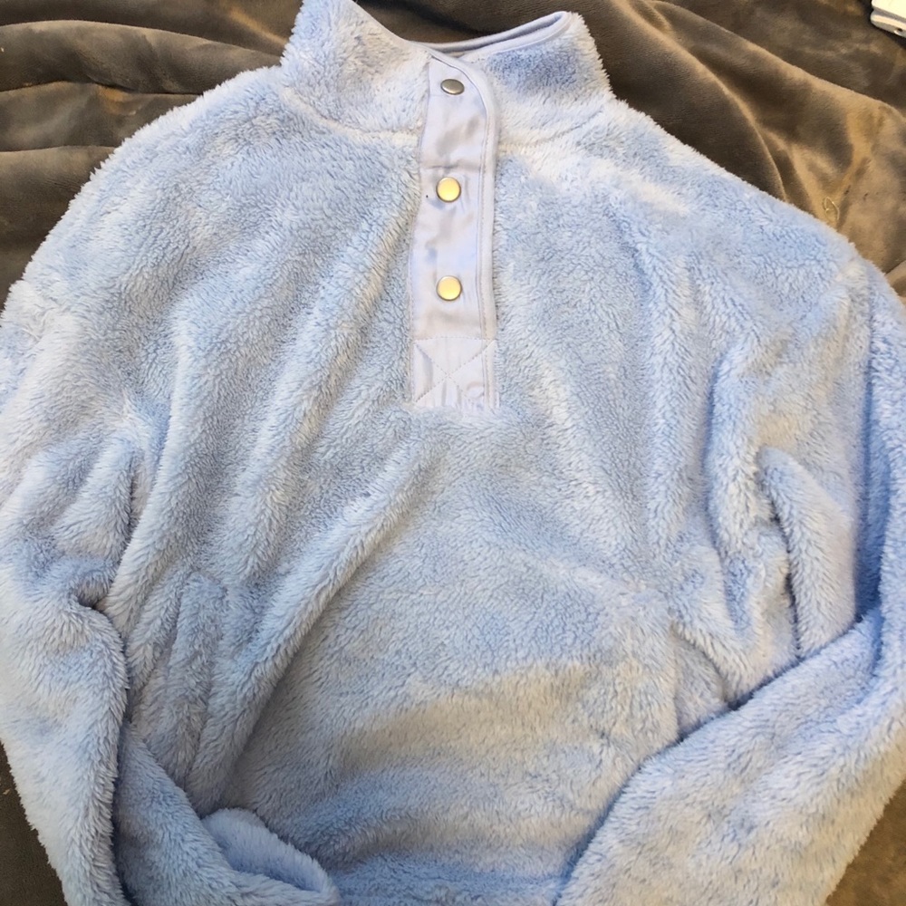 Light blue Sherpa